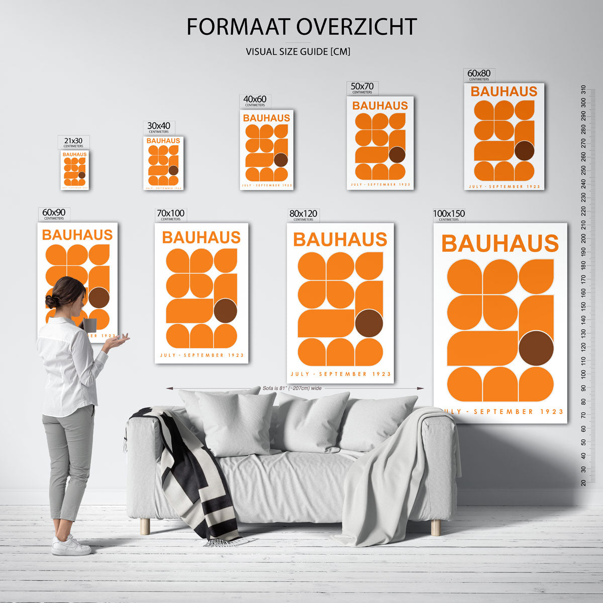 Vorm en kleur Poster