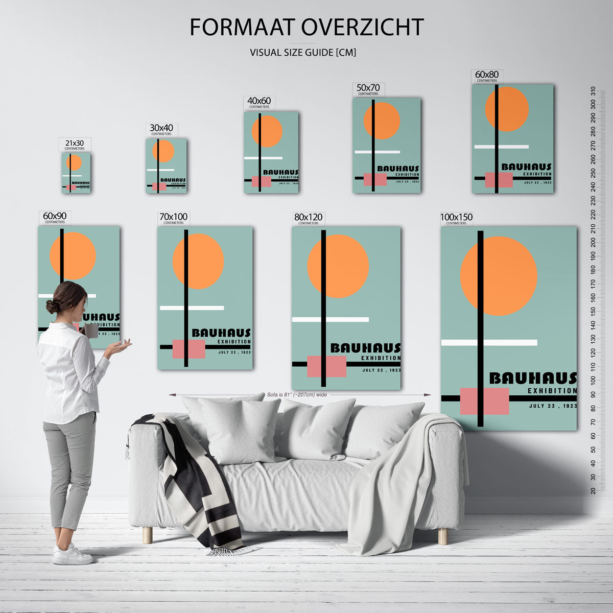 Vorm en balans Poster