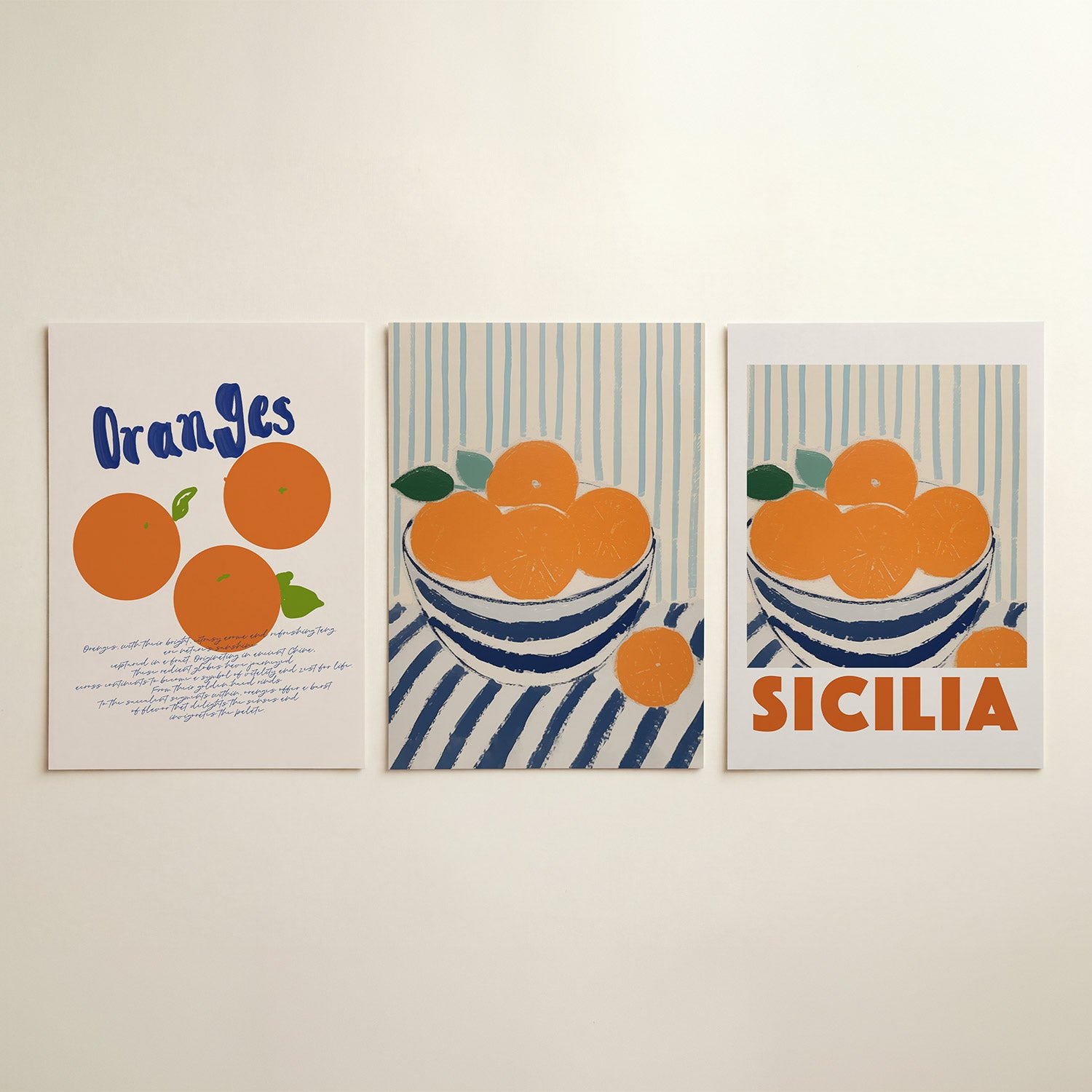 Fruitige kleurenpracht Posterset