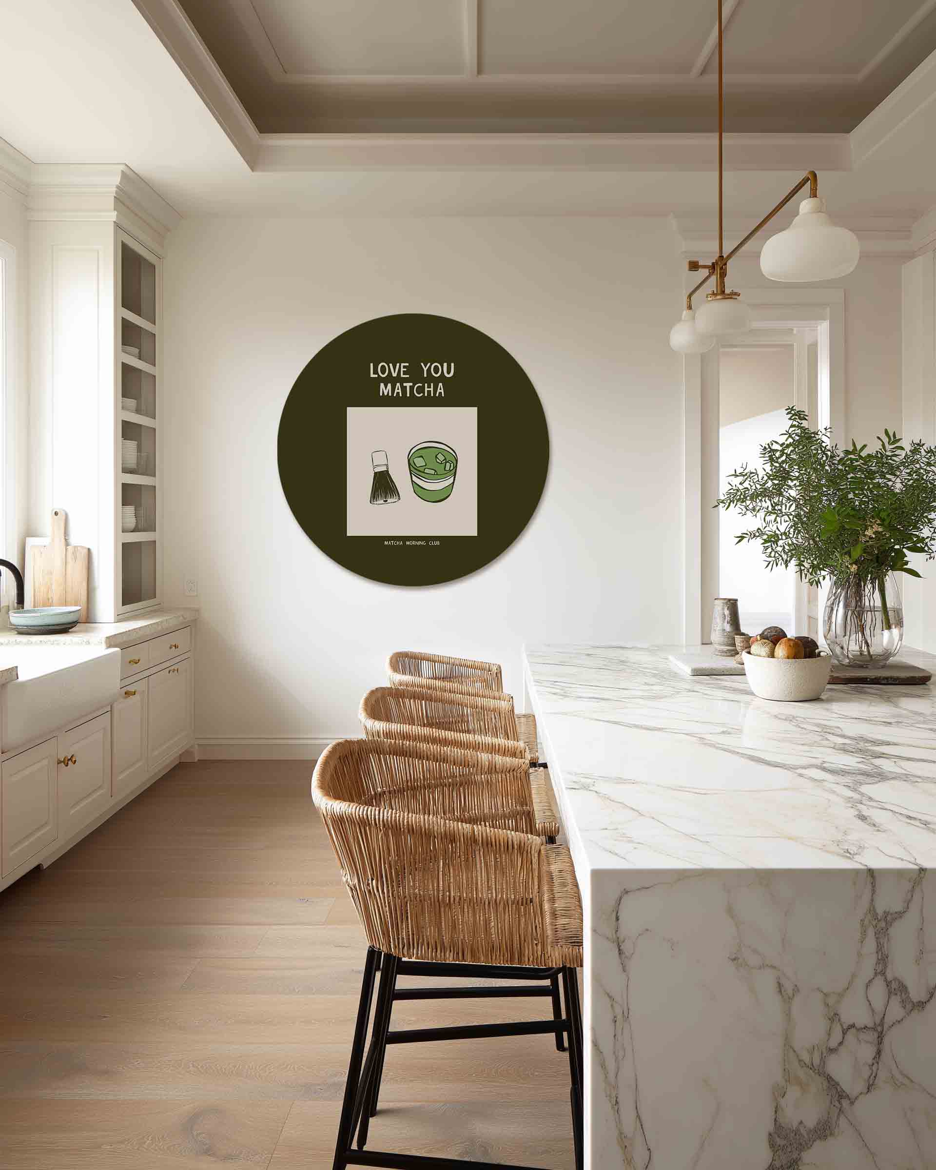 Matcha en garde Muurcirkel