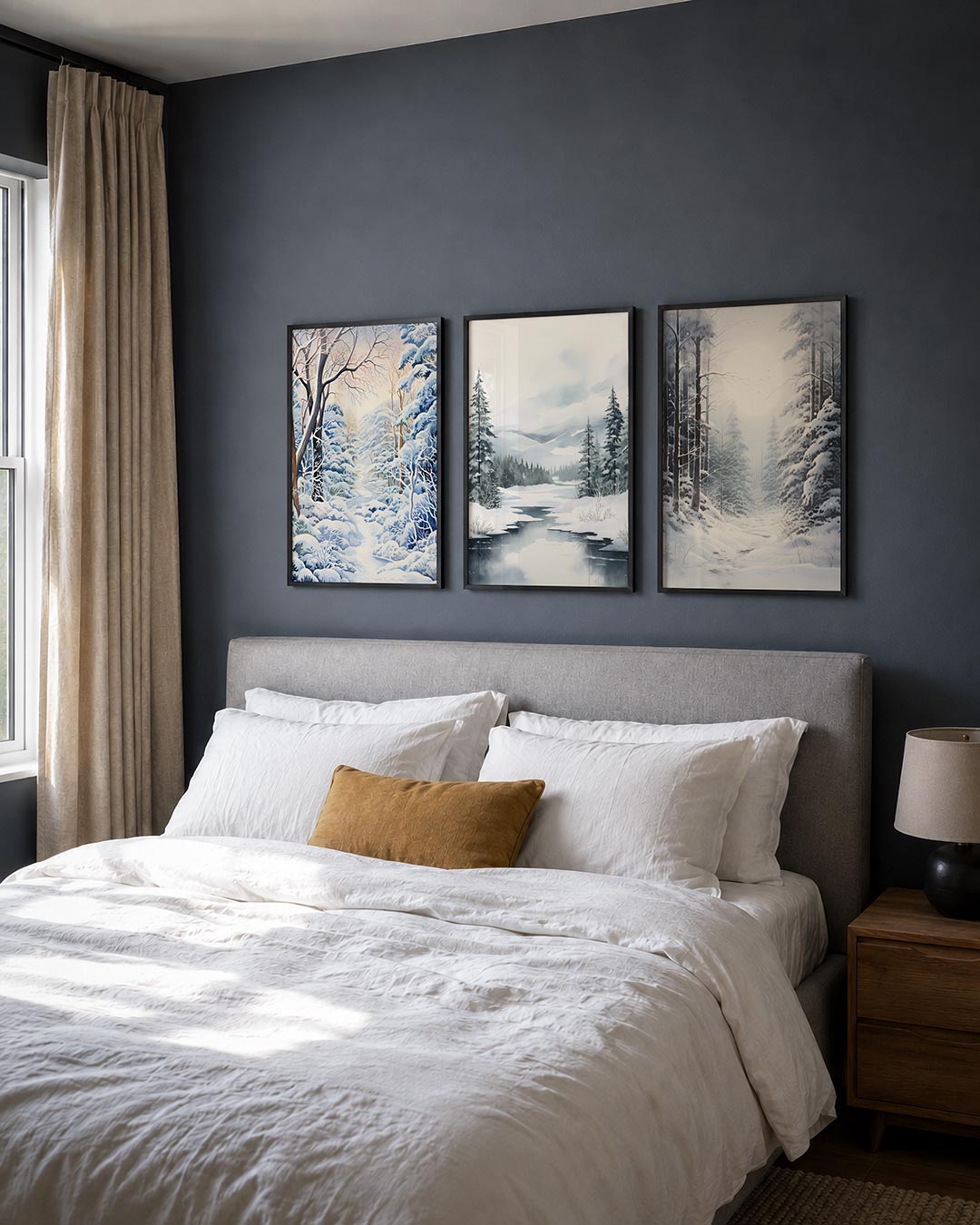 Winterse sereniteit Posterset