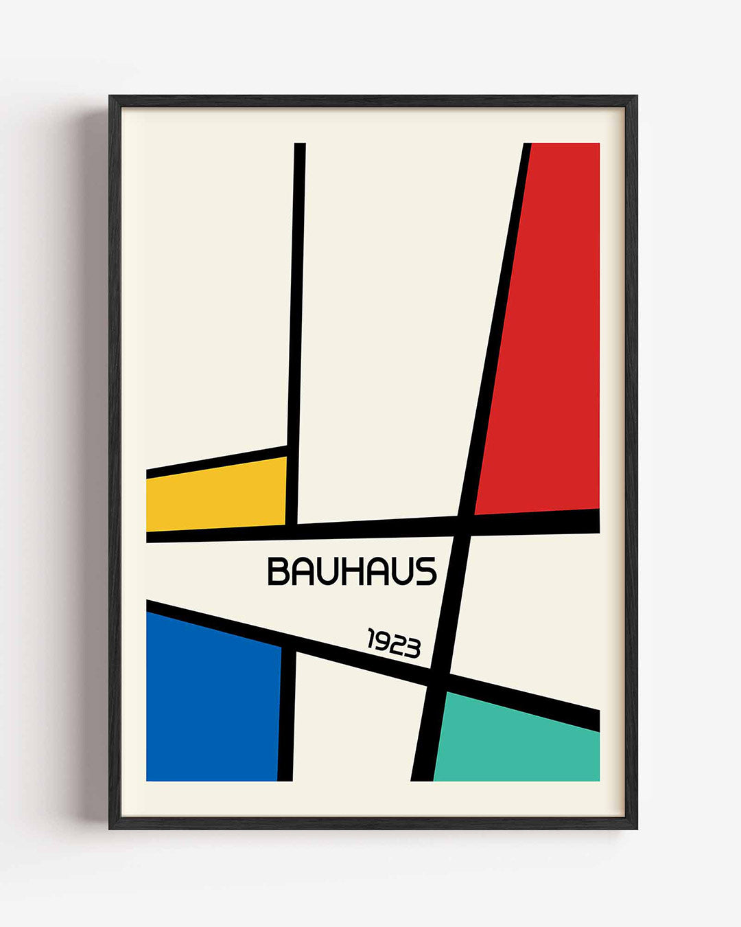 Vlakverdeling en kleur Poster