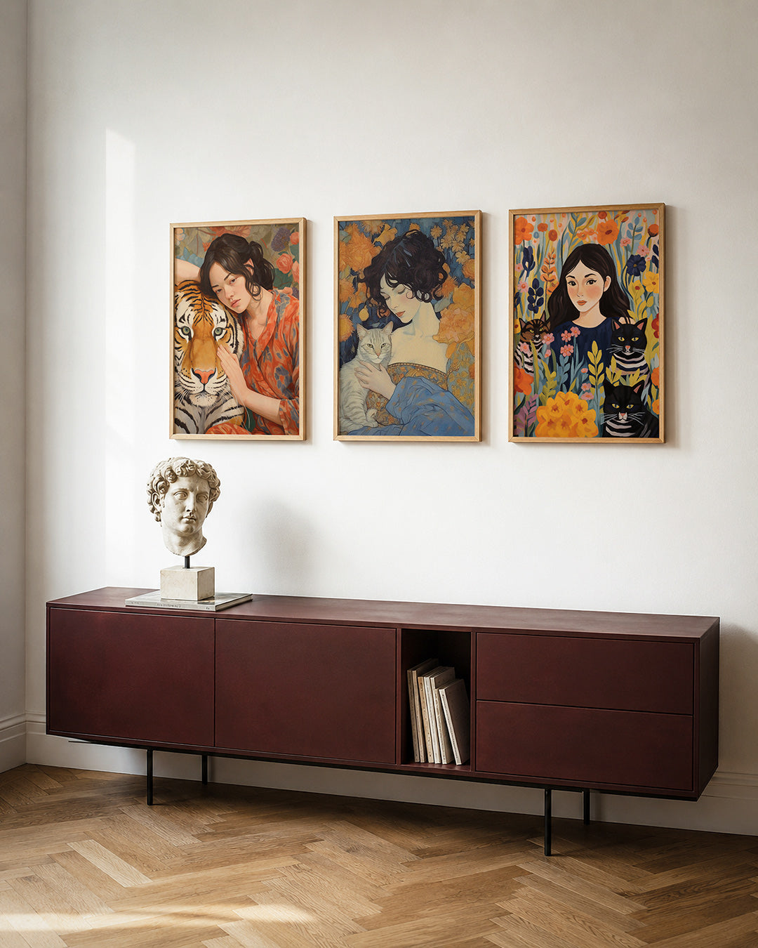 Dierlijke harmonie Posterset
