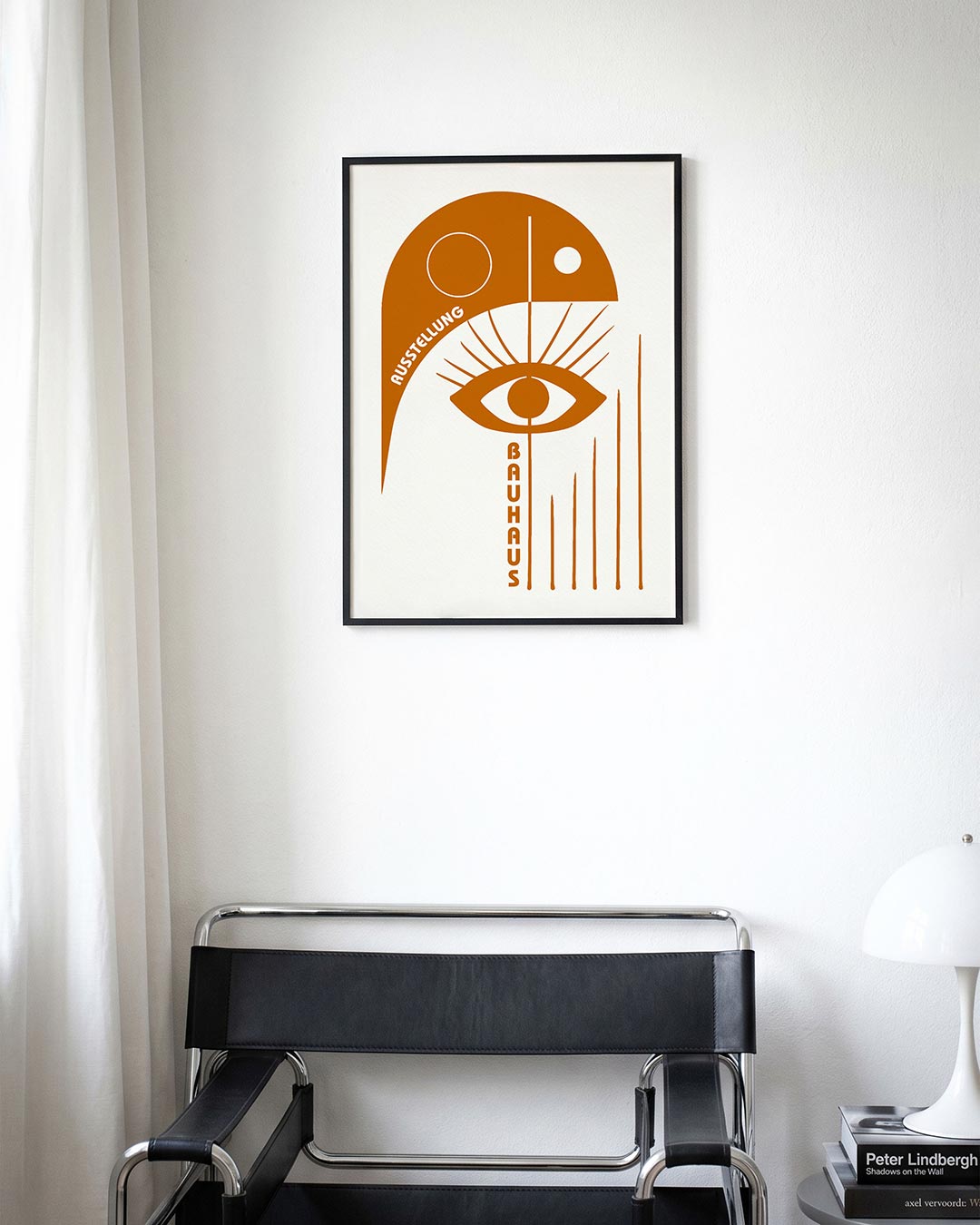 Oog en lijnen Poster