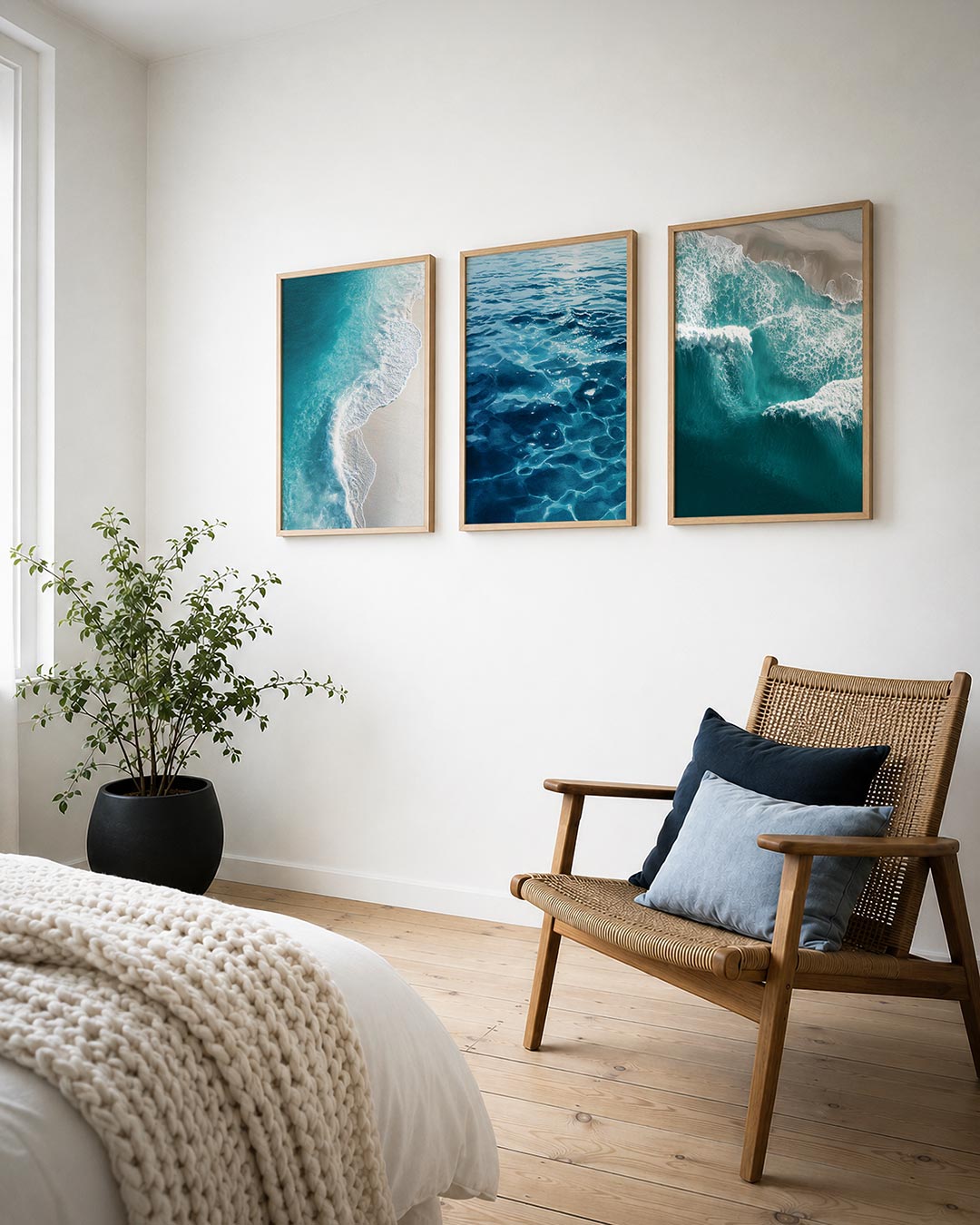 Zee en strand Posterset