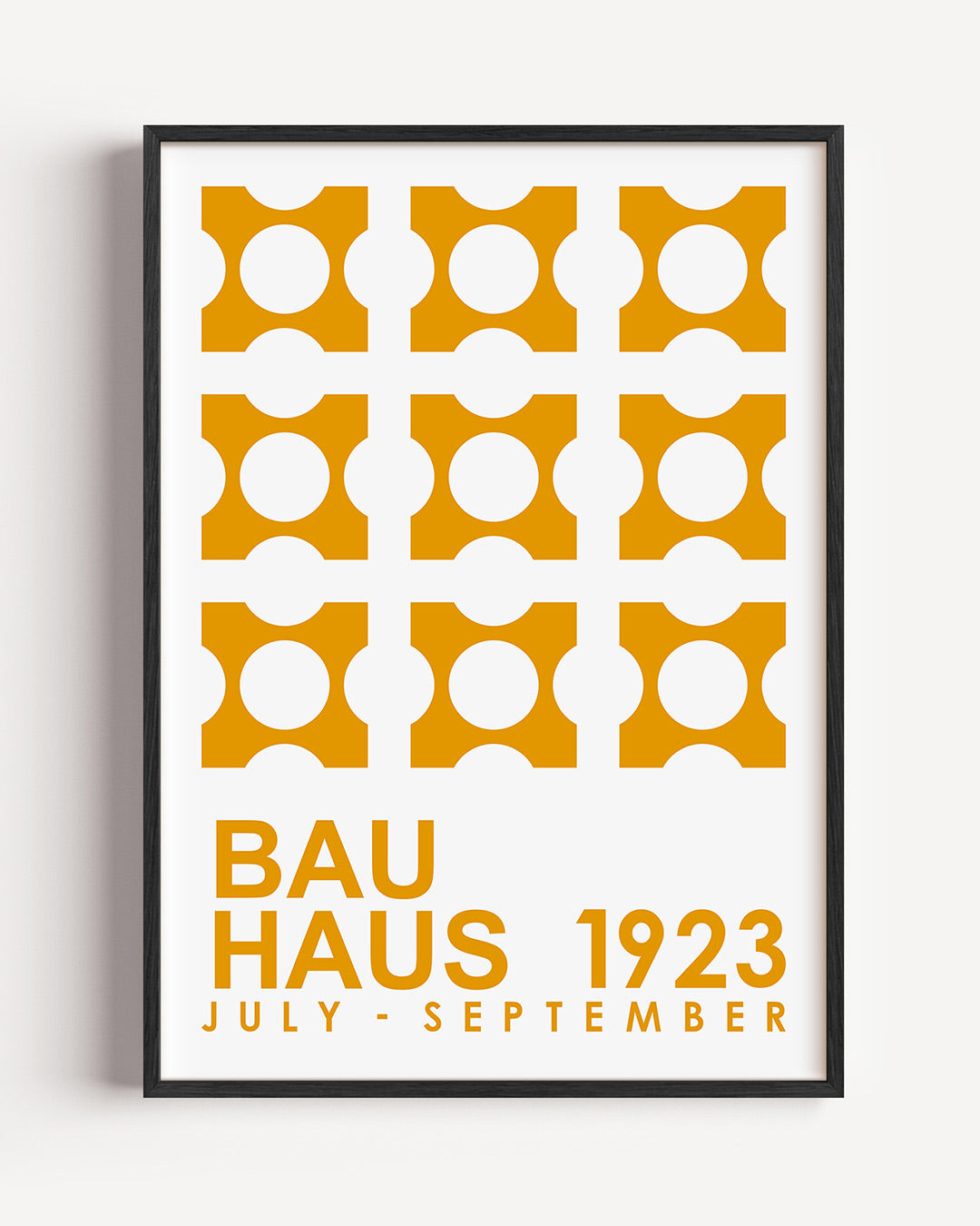 Vormritme en kleur Poster