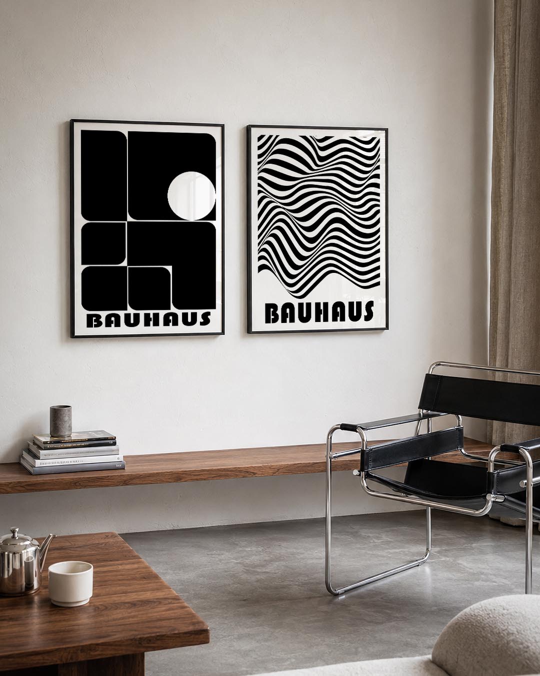 Vormen en vlakken Posterset