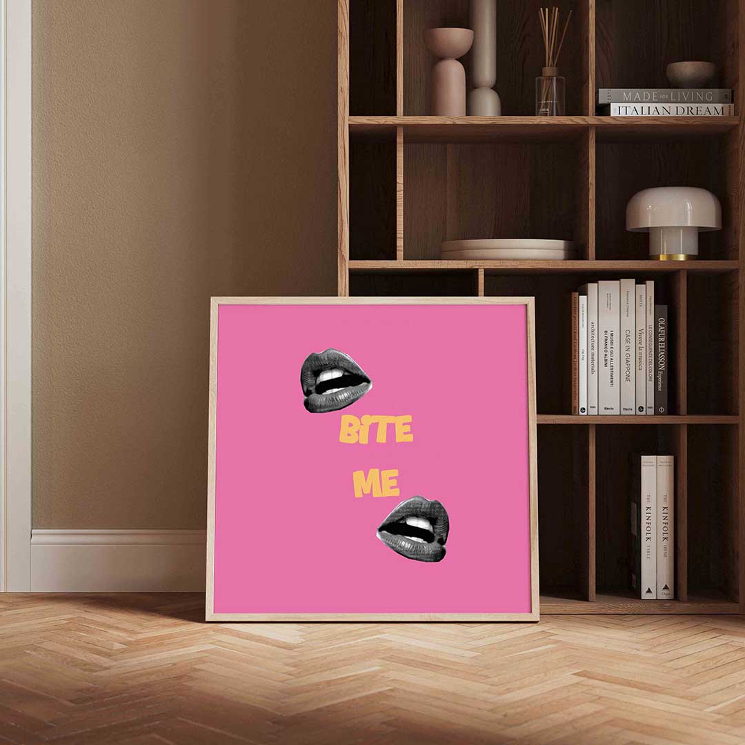 Bite me Poster