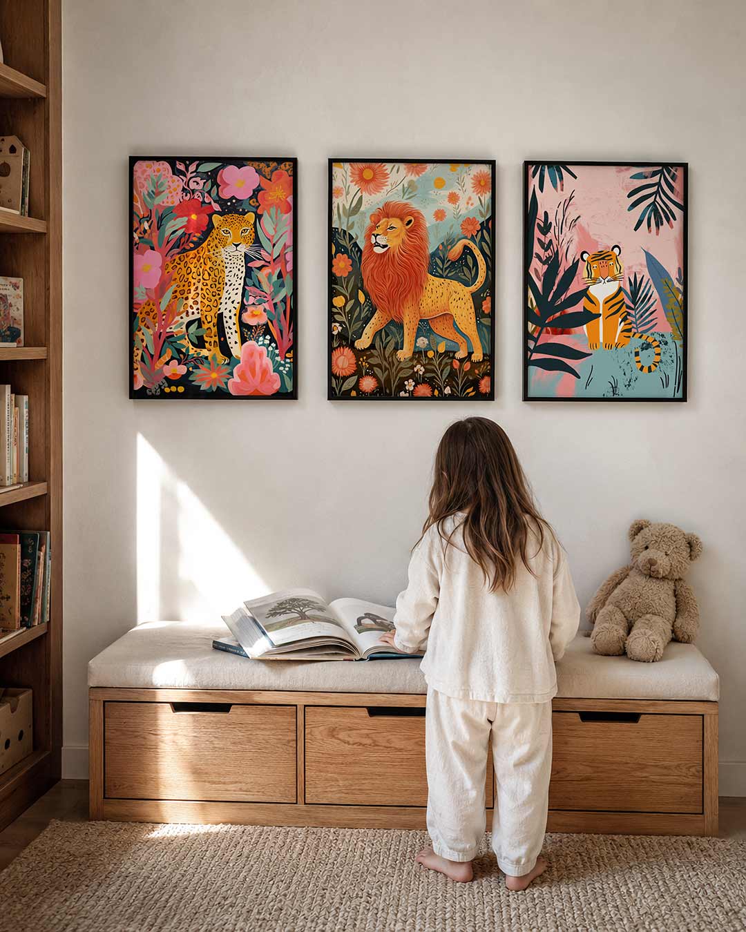 Vormen en kleuren Posterset