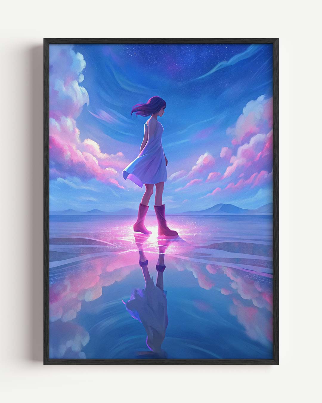 Dromerige Horizon Wanddecoratie Poster-WallArtistic