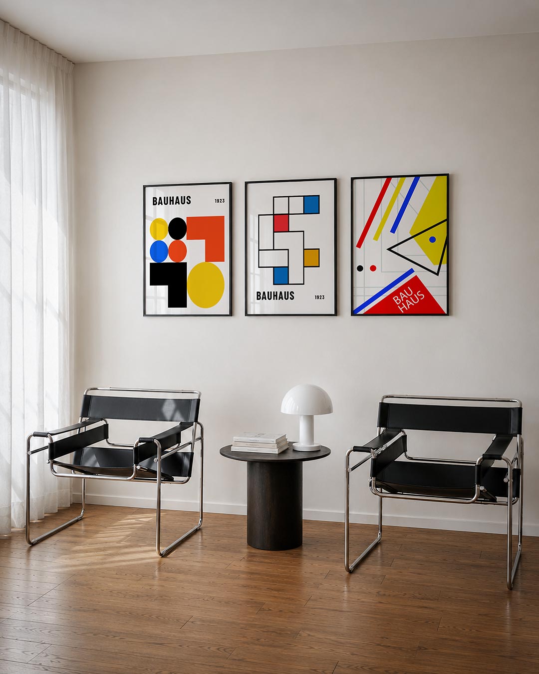 Vormen en kleurvlakken Posterset