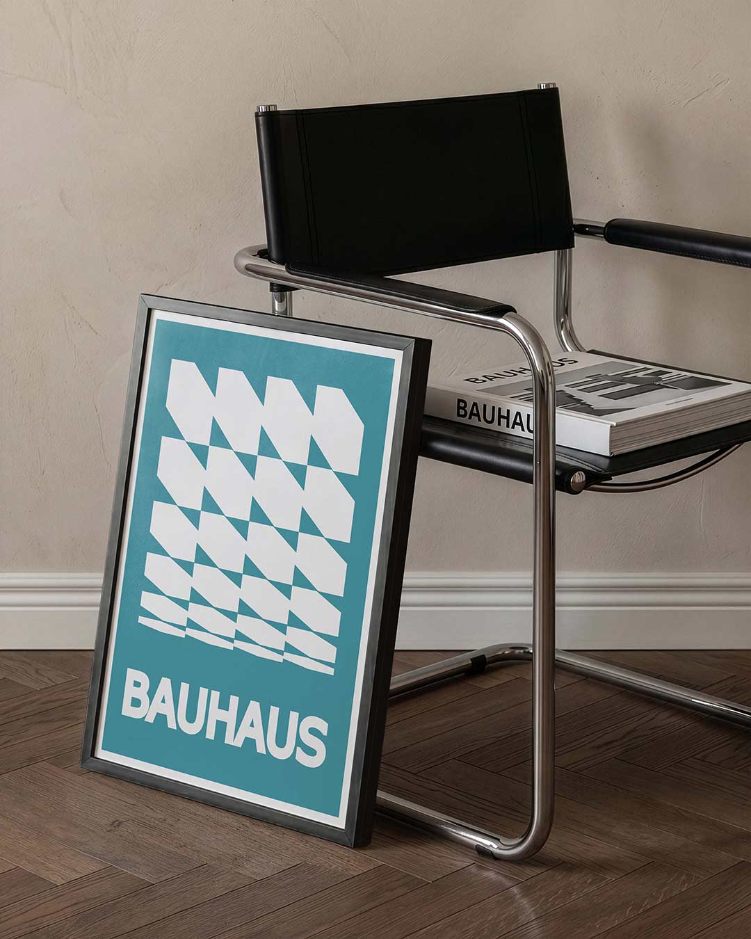 Vormritme en lijnen Poster