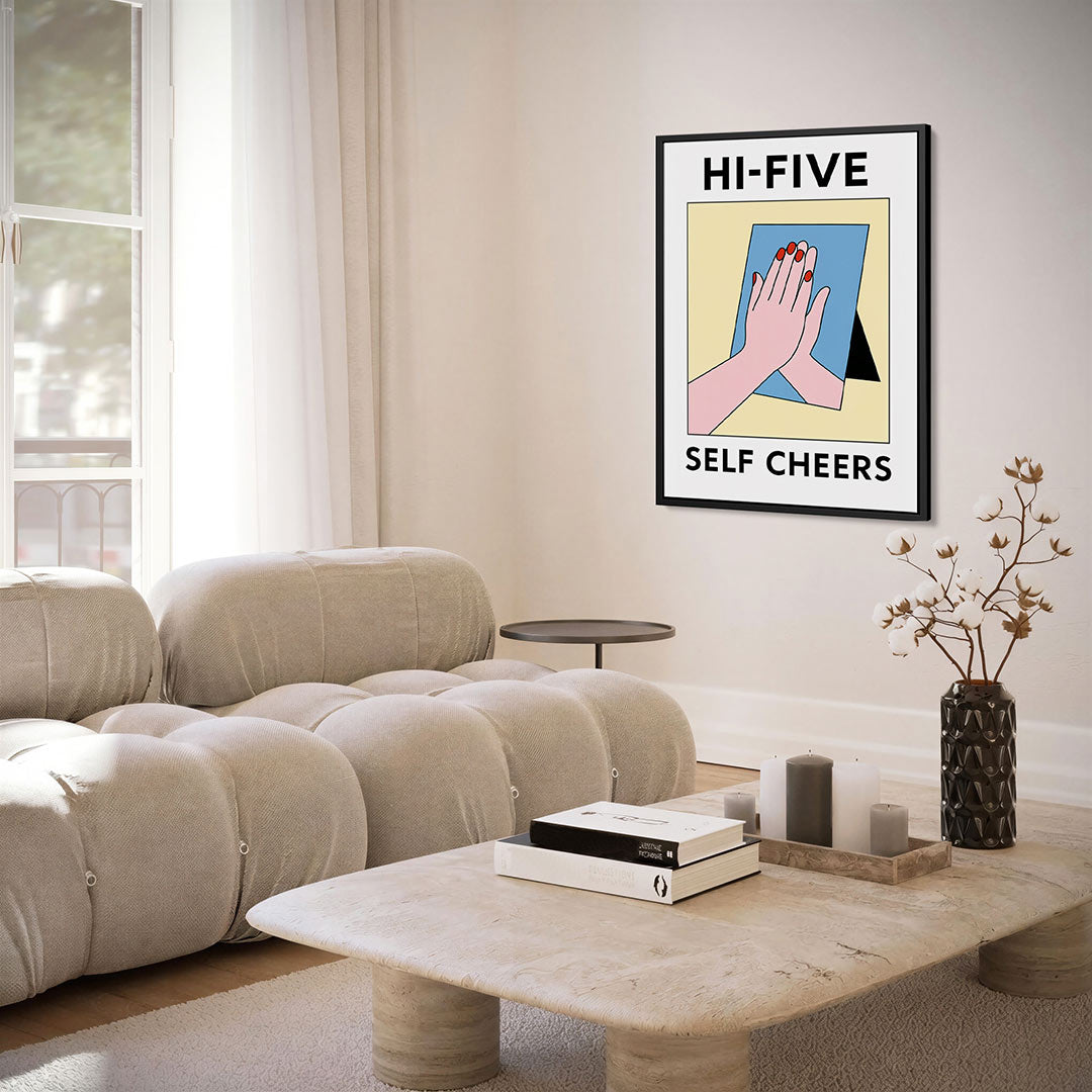 Vrolijke handen Kunstwerk