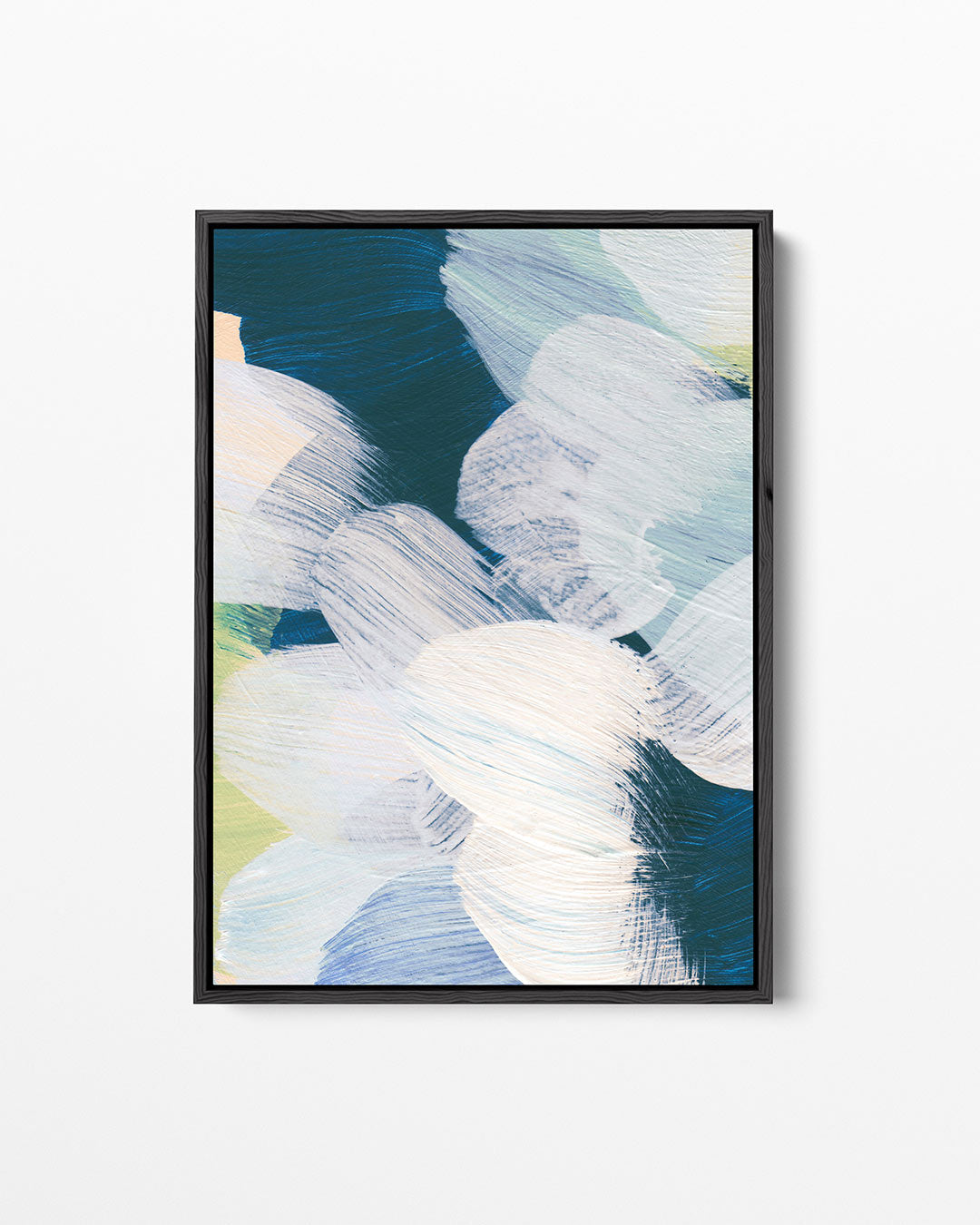 Dynamische kleurencompositie Kunstwerk