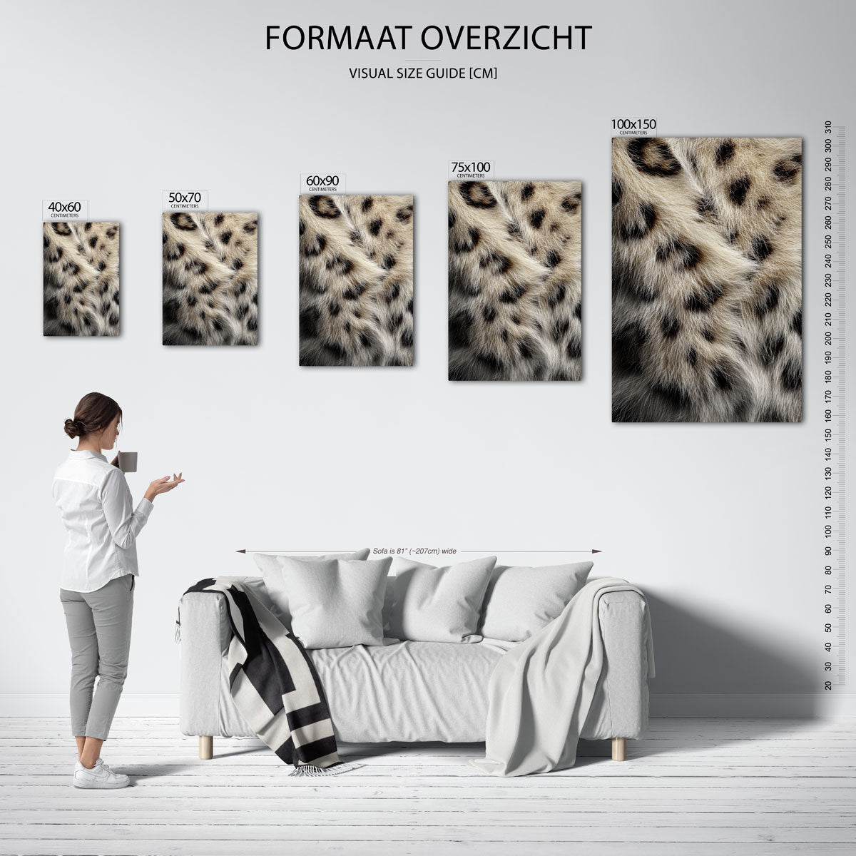 Dierlijke patronen Kunstwerk