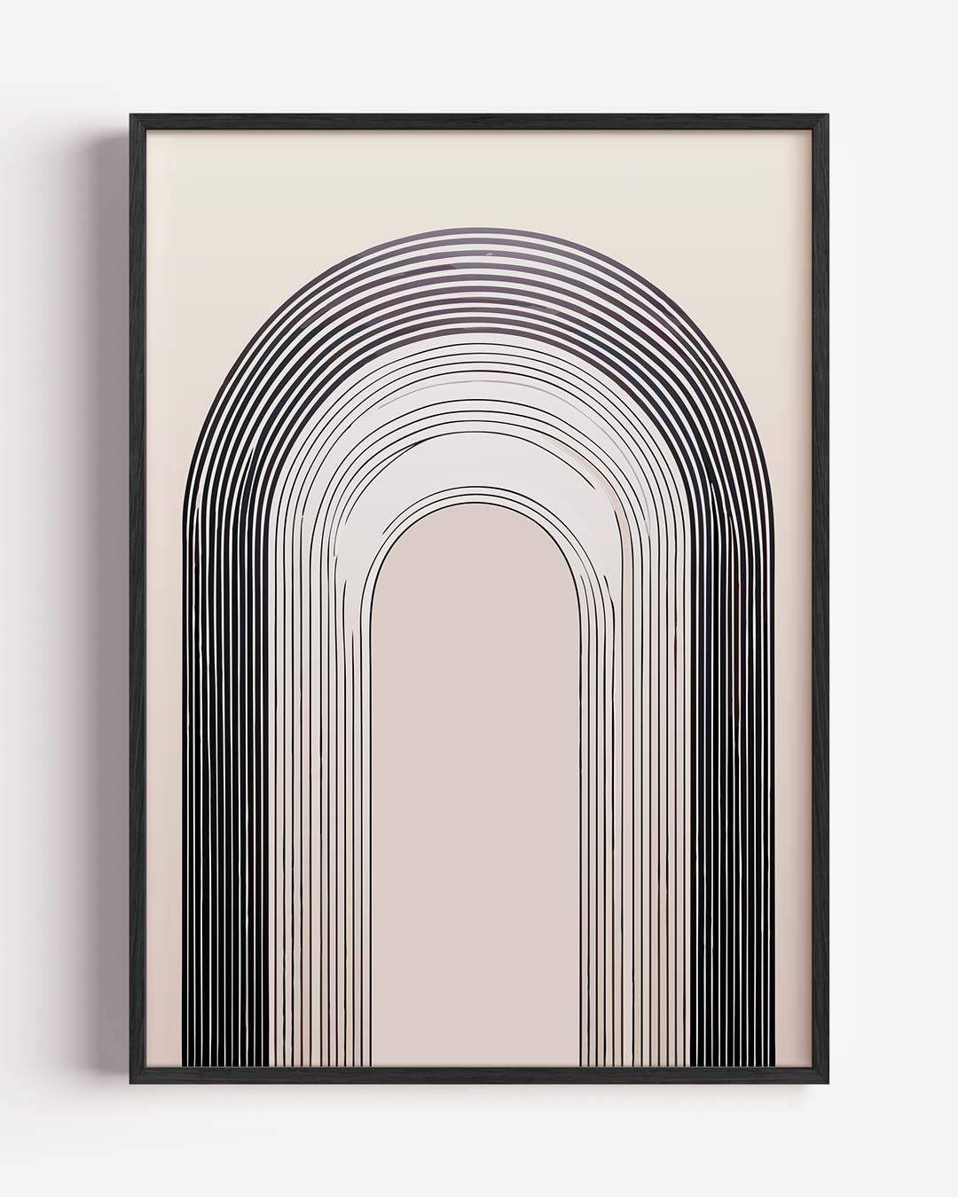 Moderne Boog Abstract Poster-WallArtistic
