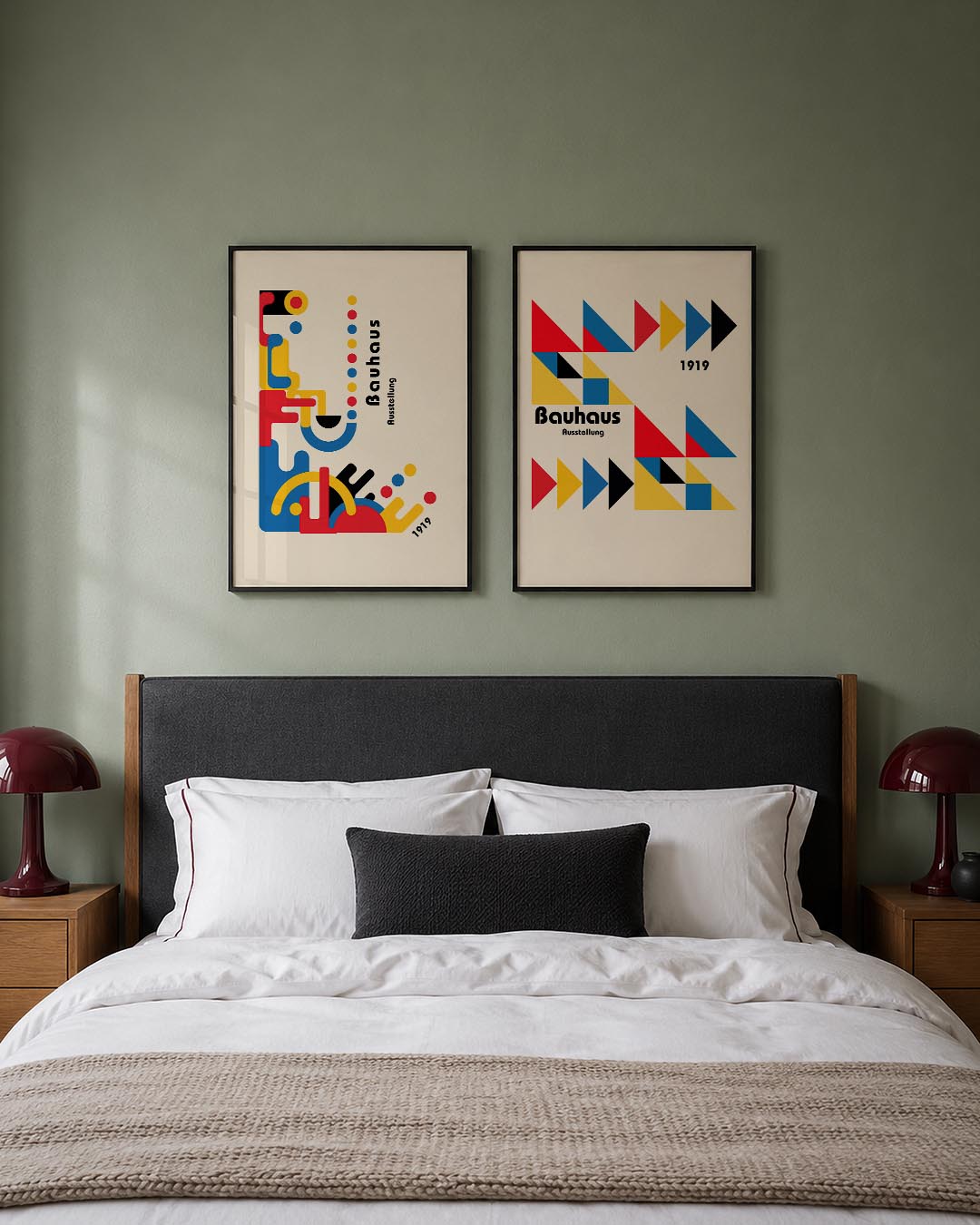 Kleurrijke vormen Posterset