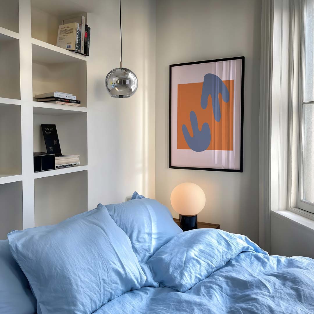 Vrolijke Abstracte Kunstposter-WallArtistic