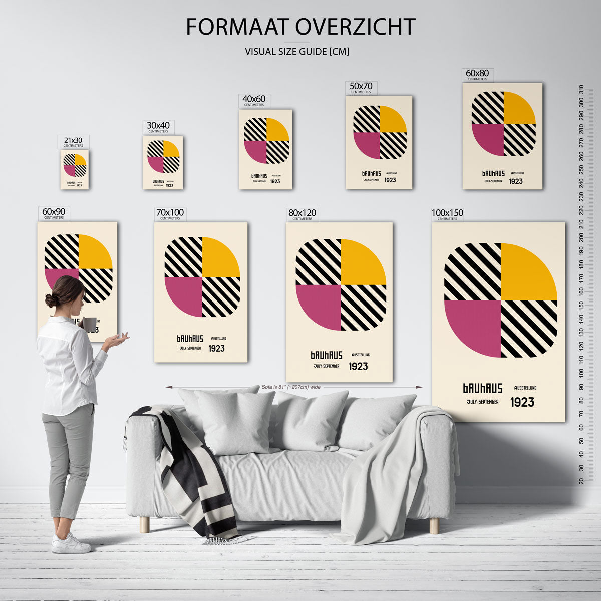 Vorm en kleur Poster