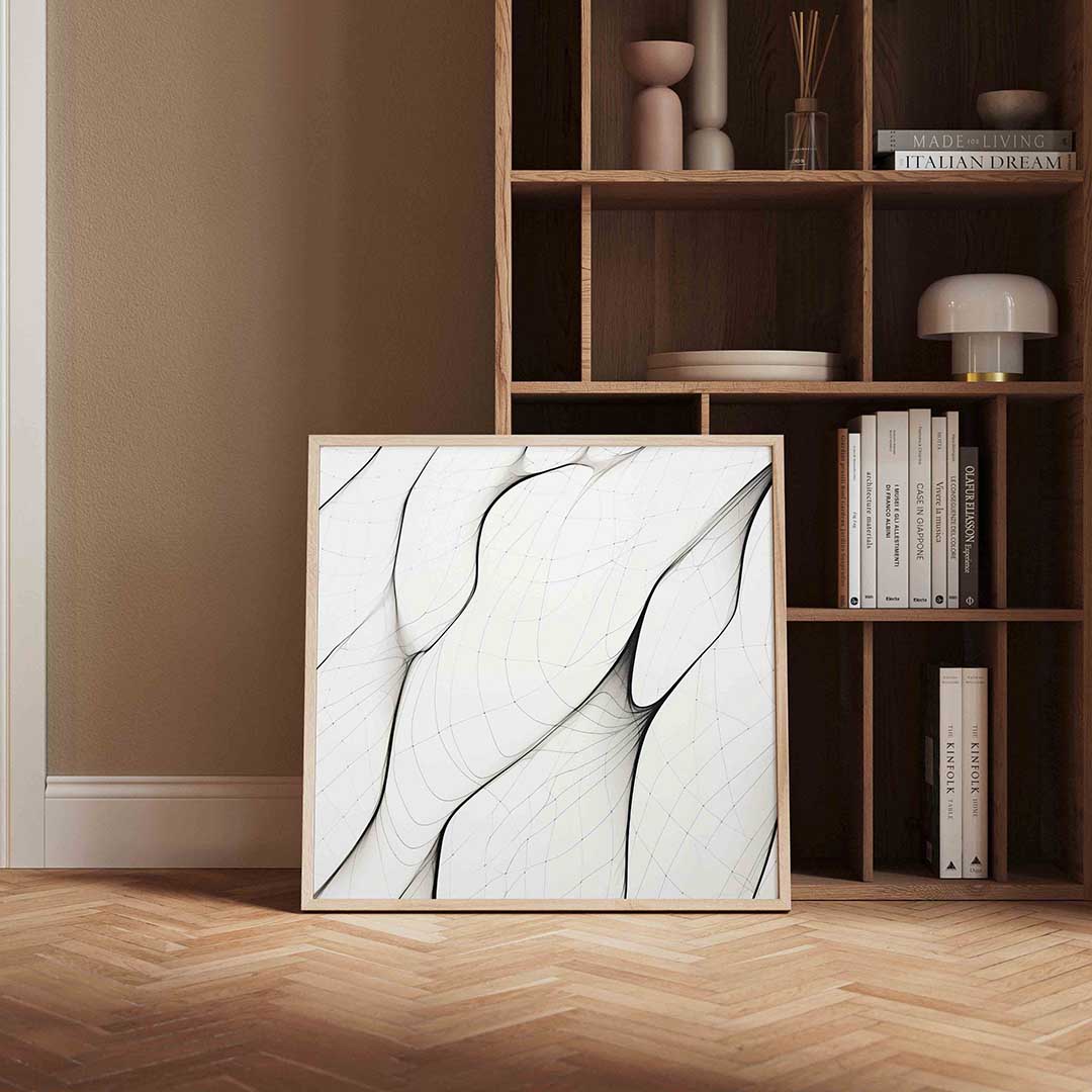 Abstracte lijnen Poster