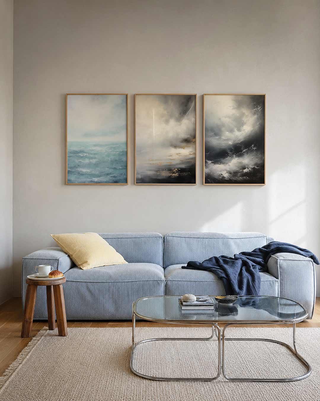 Zee en lucht Posterset
