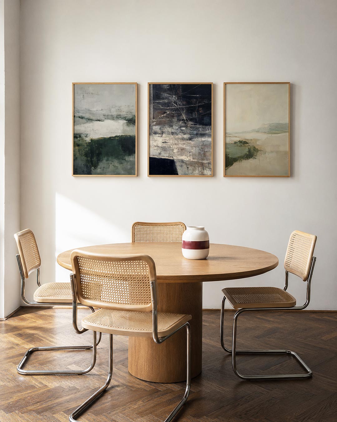 Mistige landschapstinten Posterset