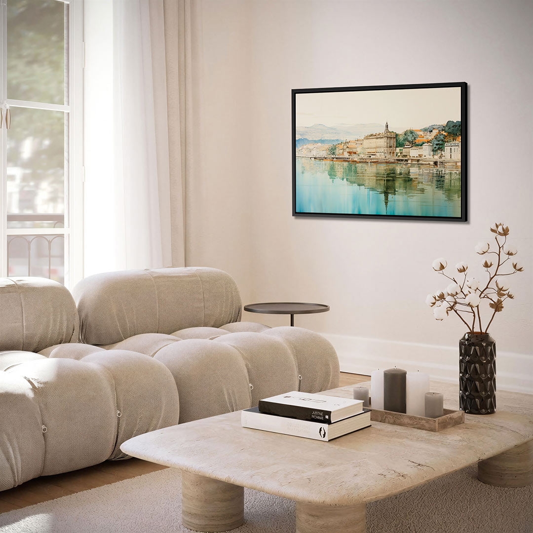 Stad aan het water Kunstwerk