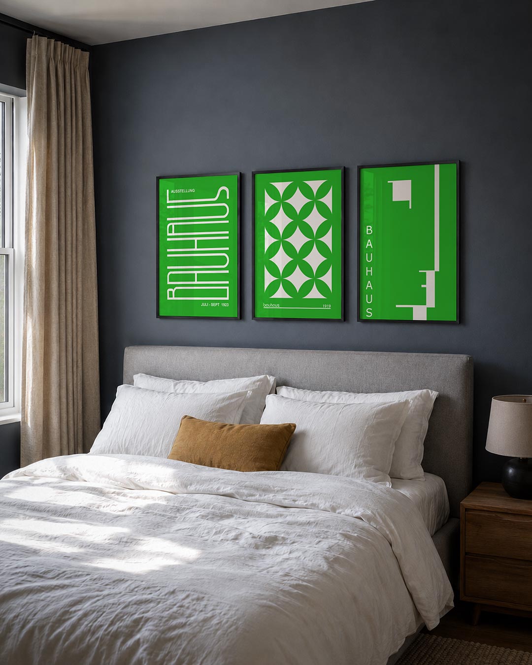 Lijnen en kleurvlakken Posterset