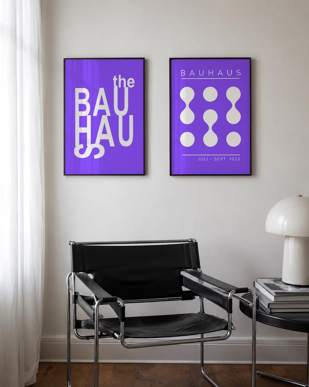 Typografisch spel Posterset