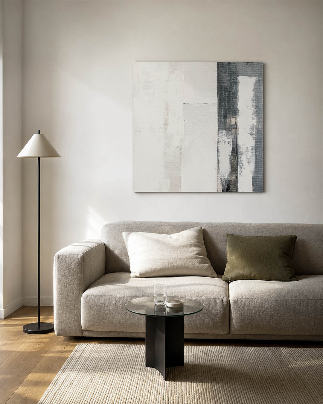 Gelaagde texturen Kunstwerk