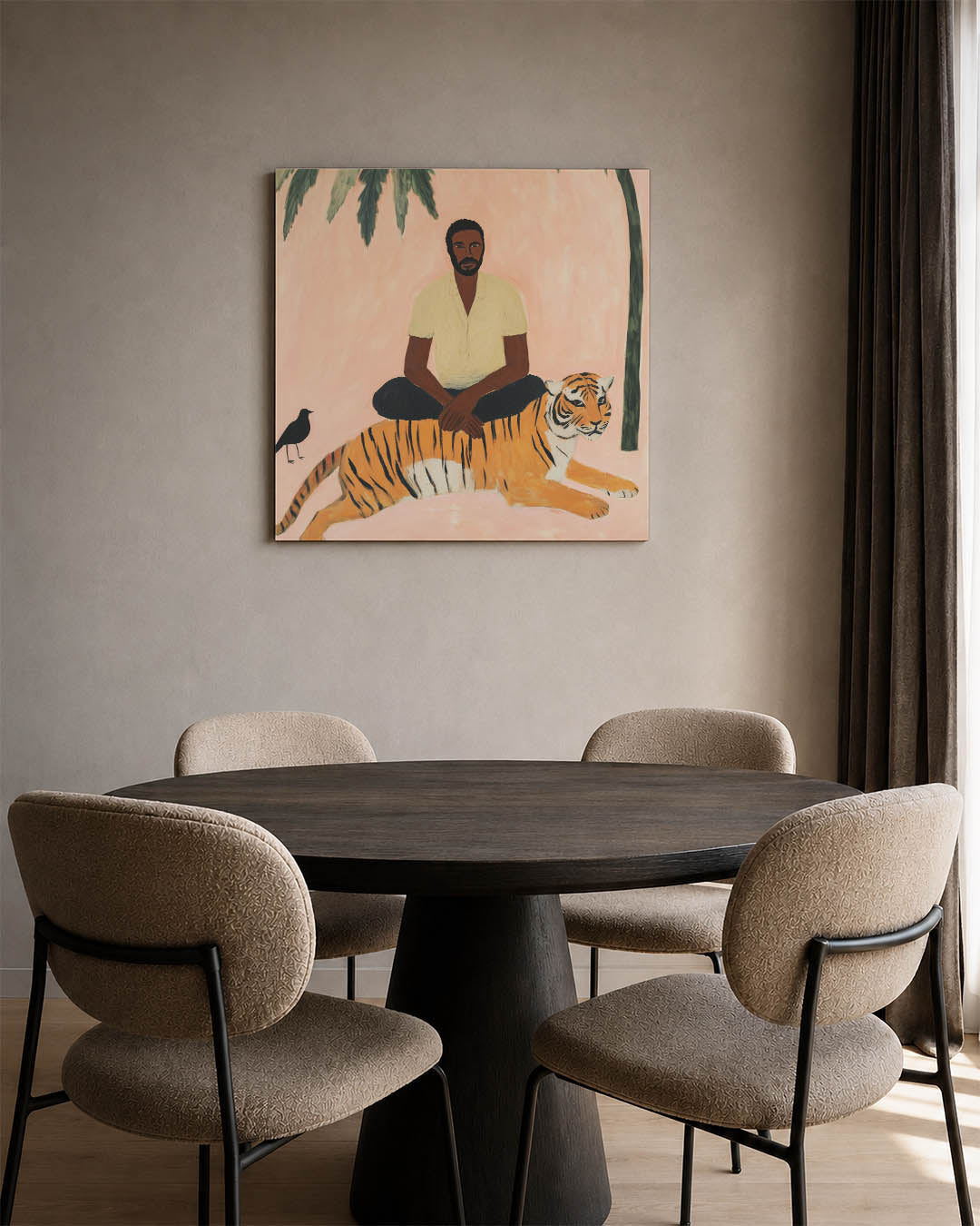 Dromerige scene Kunstwerk