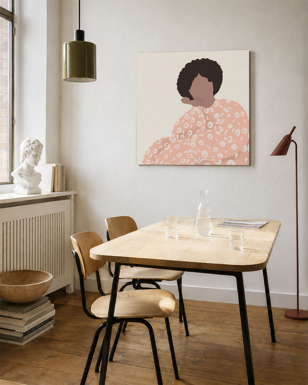 Gestileerde figuur Kunstwerk