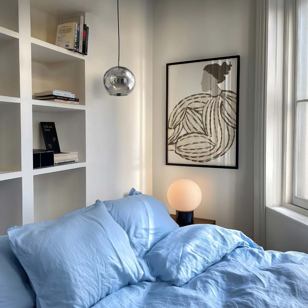 Artistieke Zwart-Wit Vrouw Poster-WallArtistic