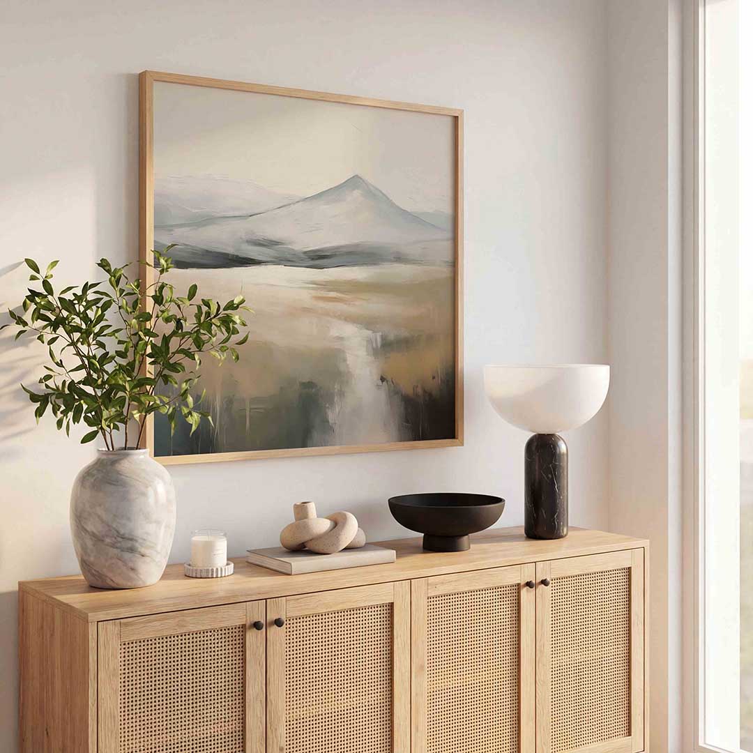 Berglandschap Poster