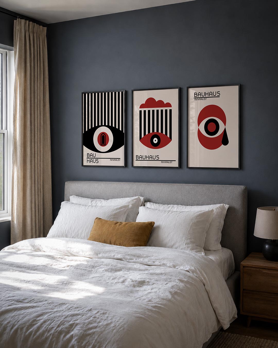 Lijnen en cirkel Posterset