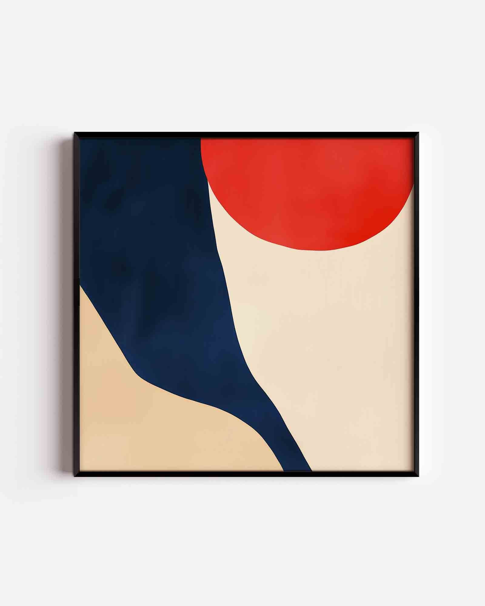 Abstracte vormen Poster