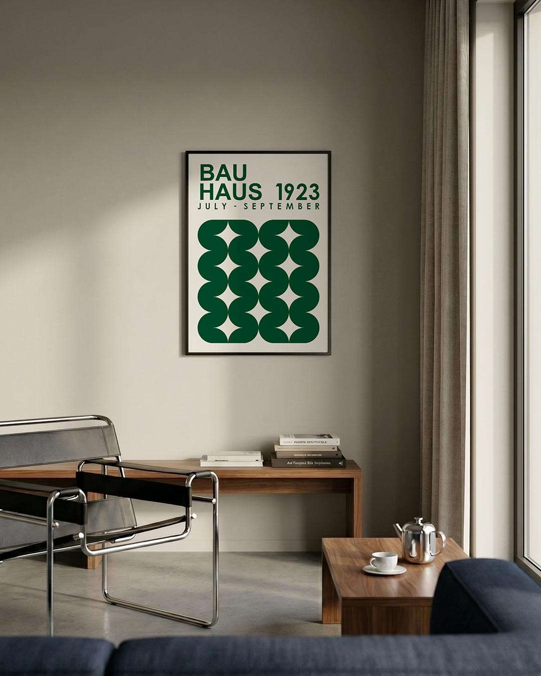 Vormritme en kleur Poster