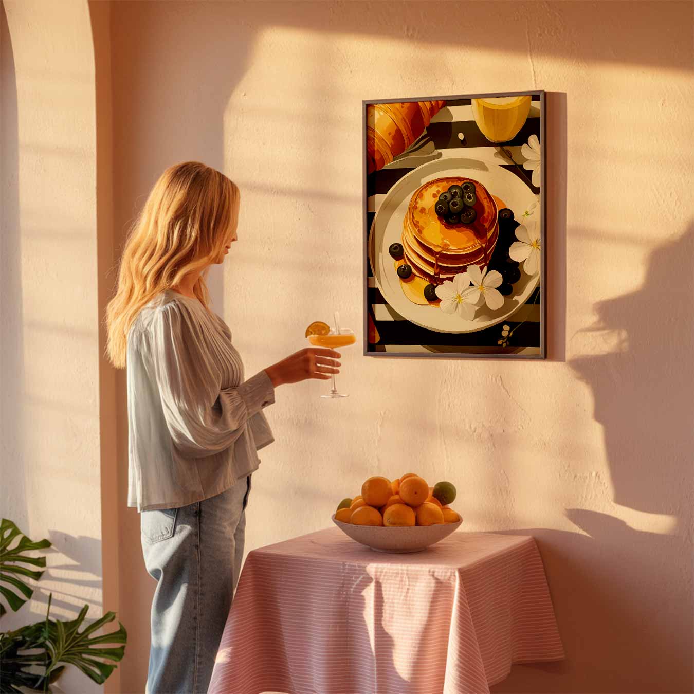 Smakelijke Ontbijt Poster-WallArtistic