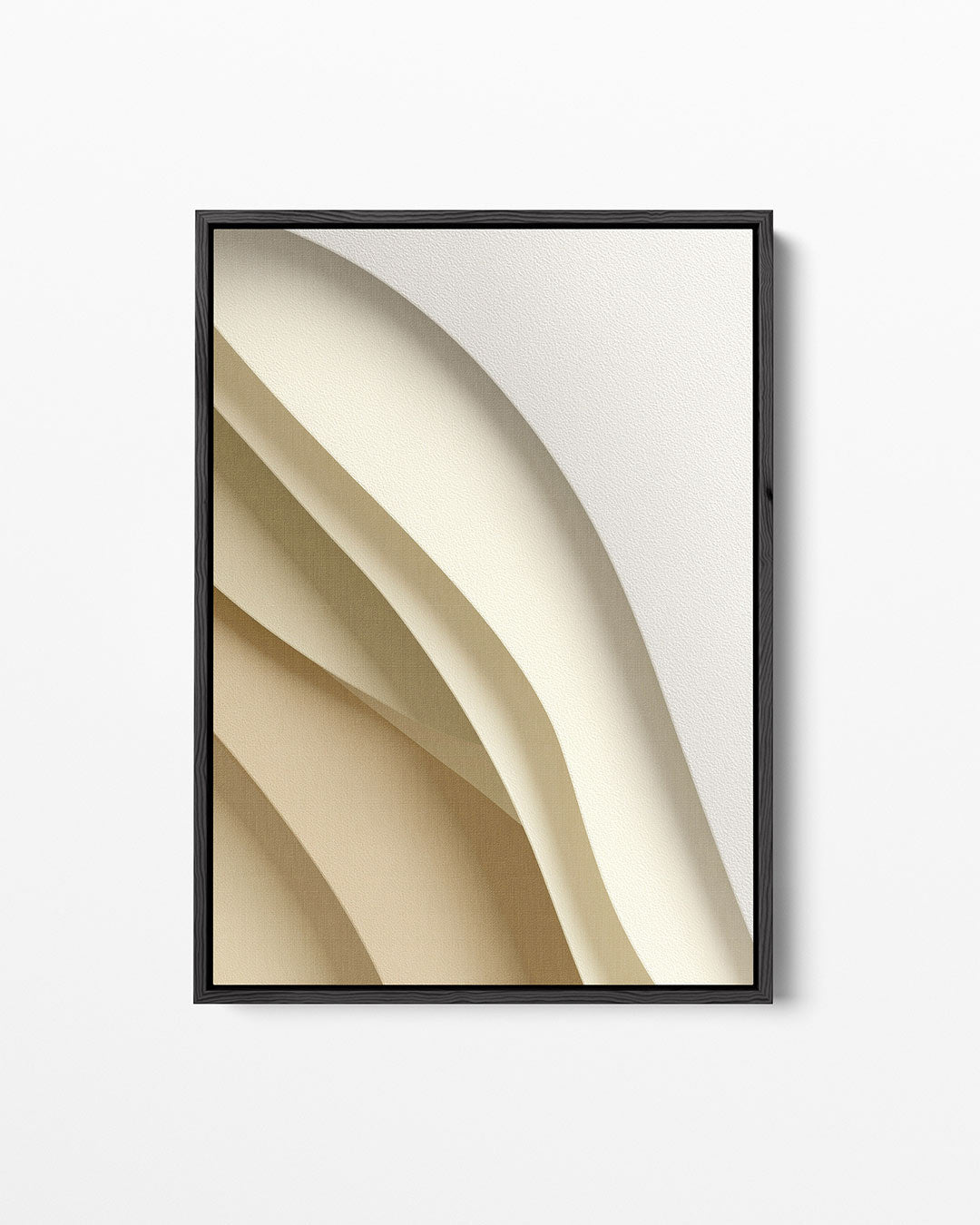 Golvende lijnen compositie Kunstwerk