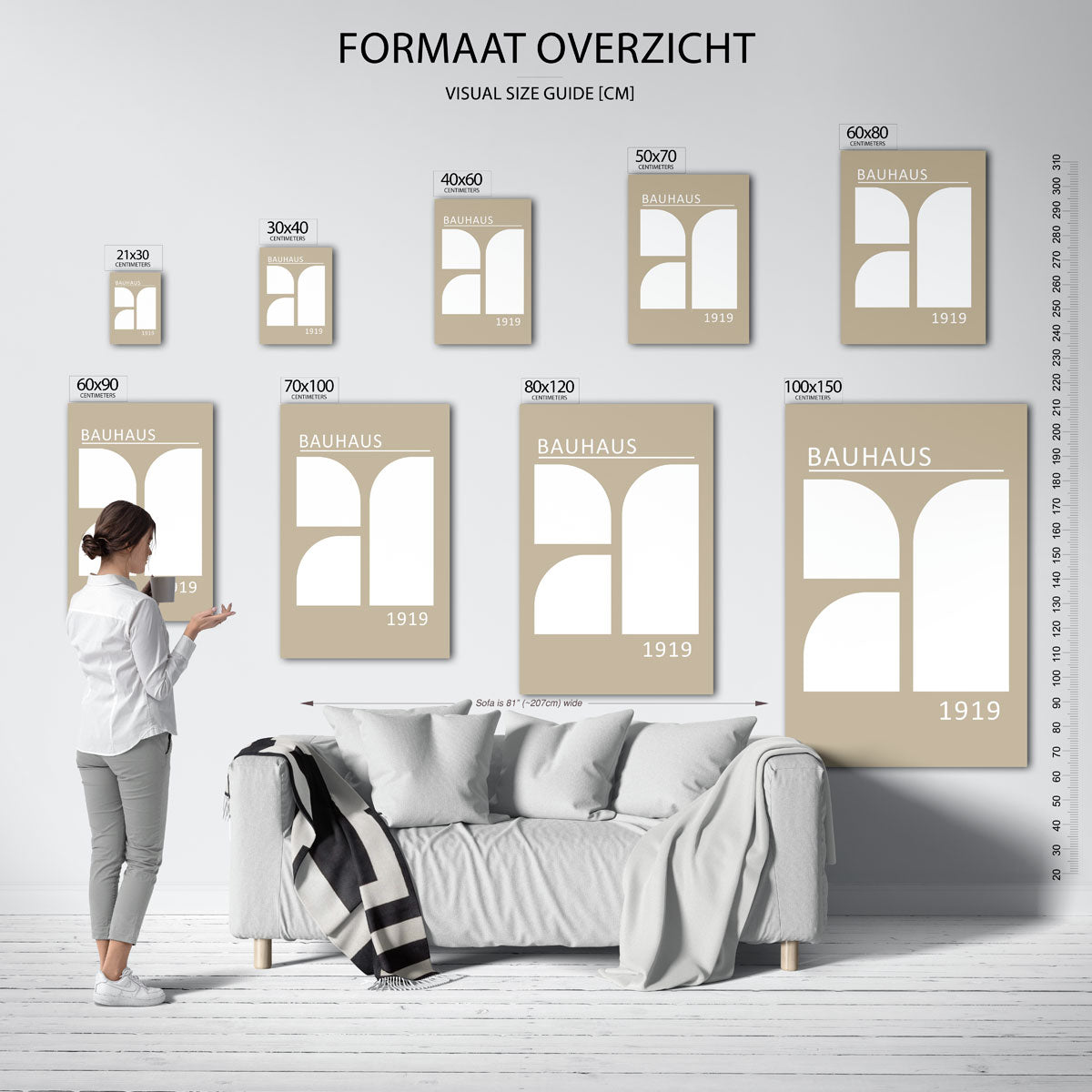 Vorm en balans Poster