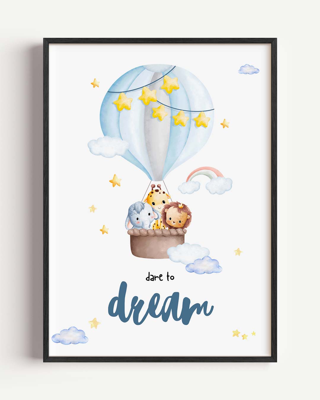 Droomavontuur Kinderkamer Poster-WallArtistic