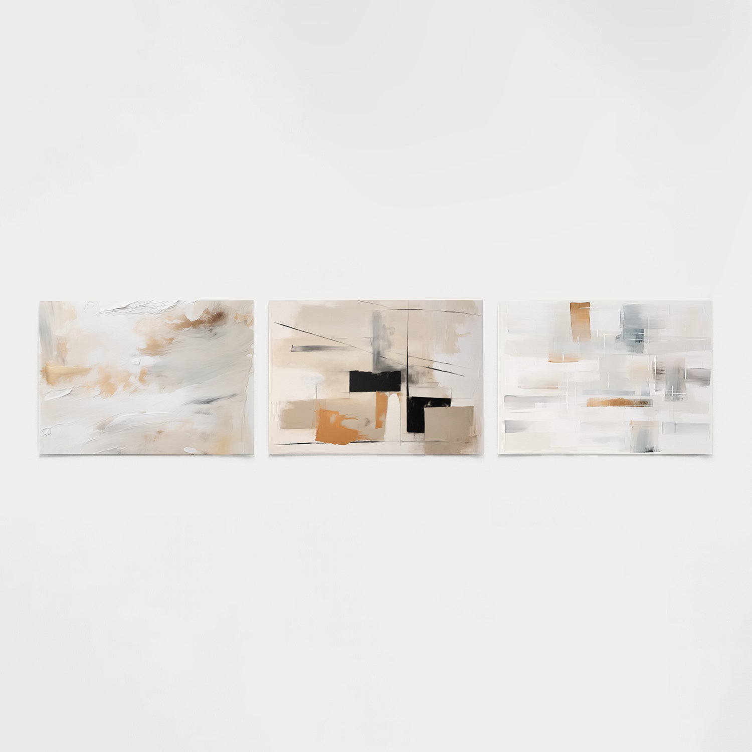 Zachte kleurvlakken Posterset