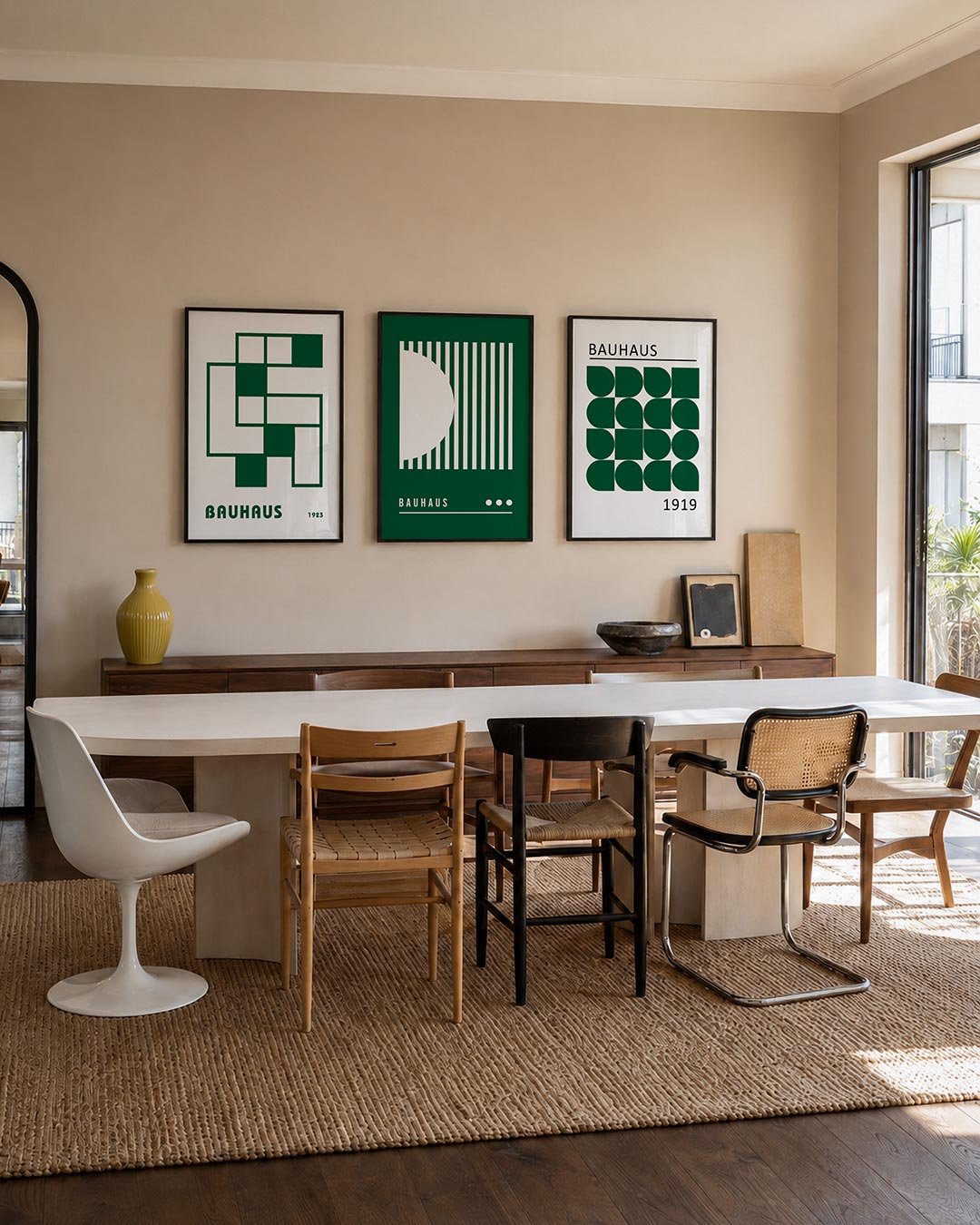 Vorm en lijnenspel Posterset