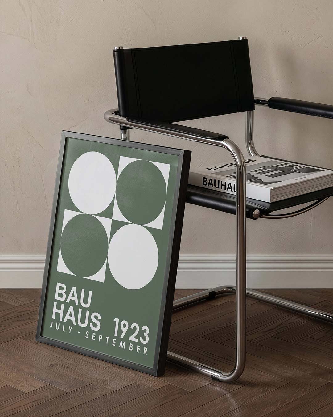Cirkelvierkant harmonie Poster