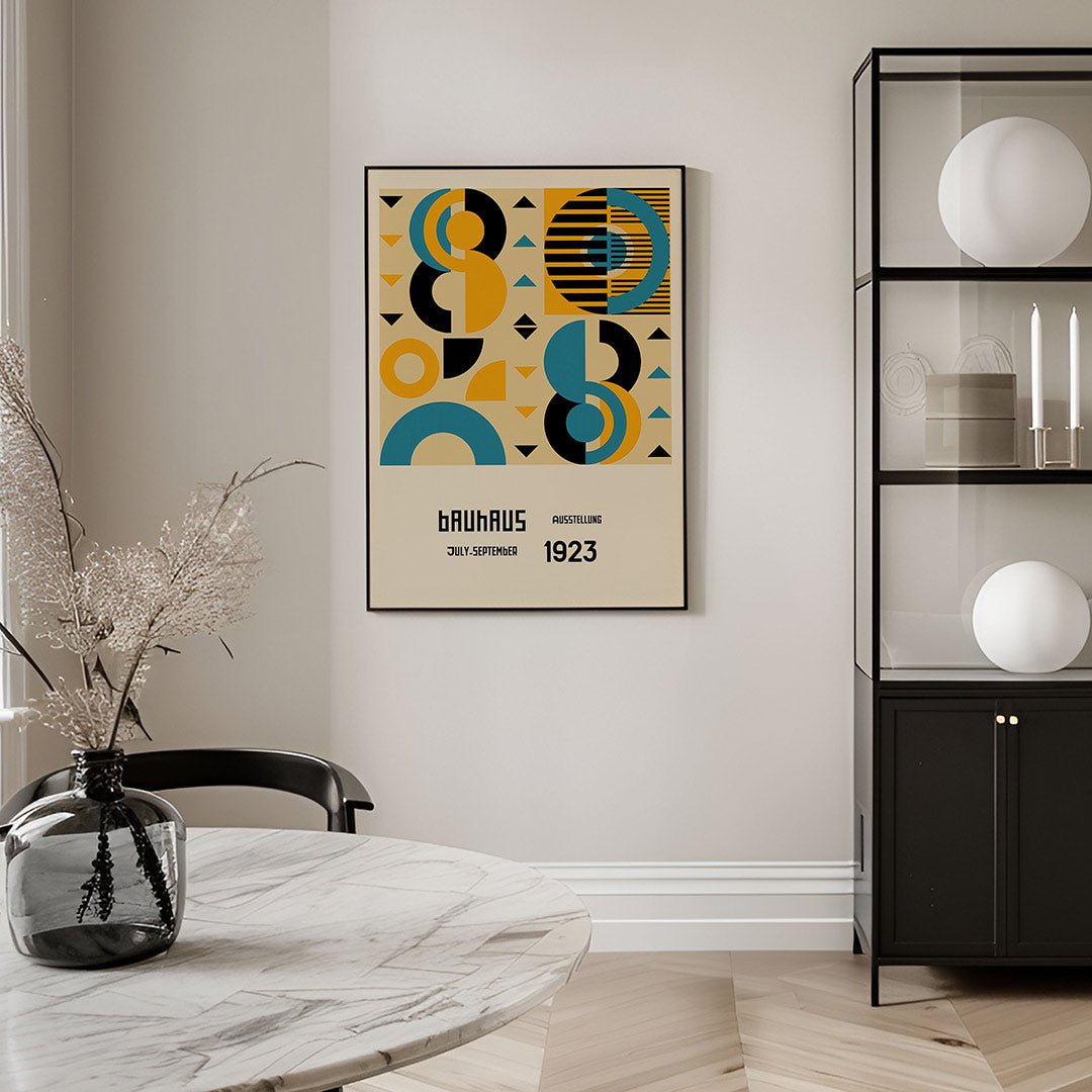 Vormen en vlaken Poster