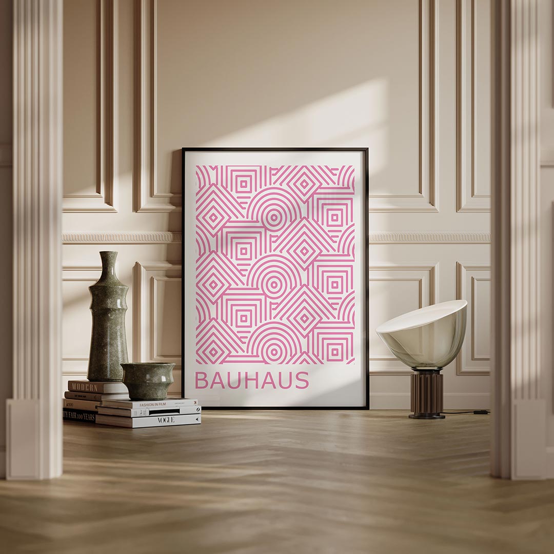 Lijnen en patronen Poster