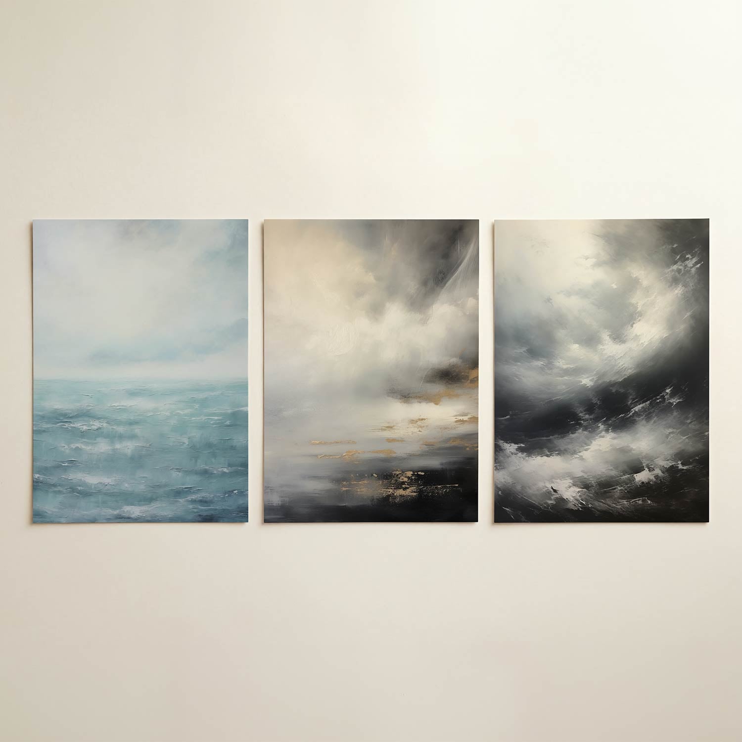 Zee en lucht Posterset