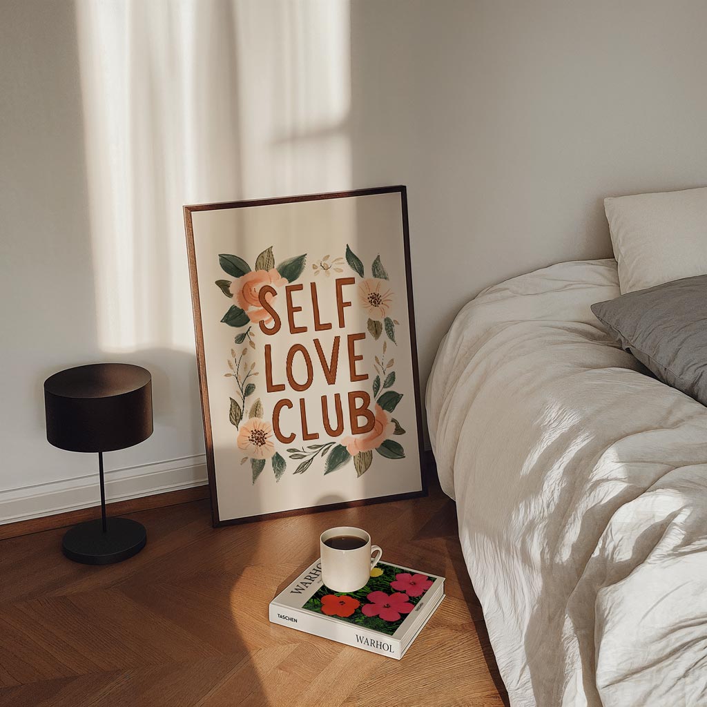 Self Love Club Poster-WallArtistic