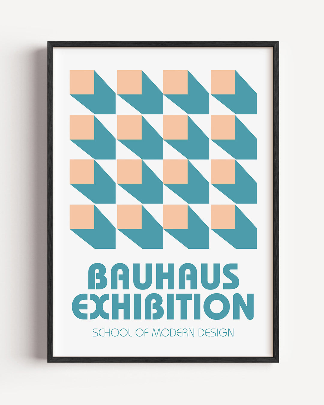 Vorm en schaduw Poster