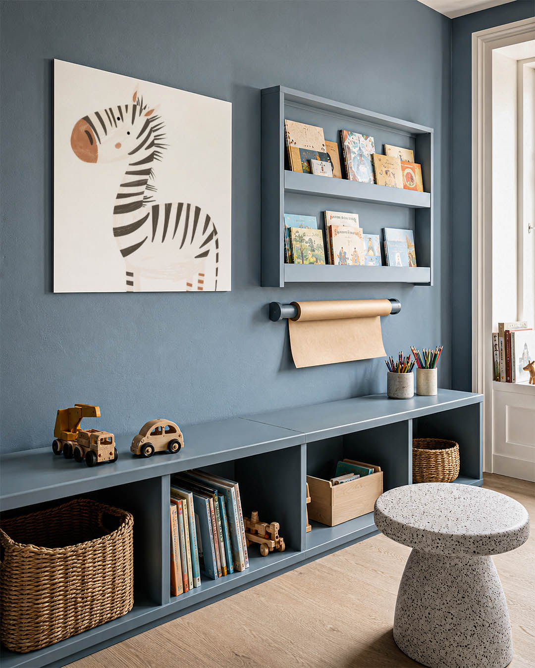 Speelse illustratie Kunstwerk